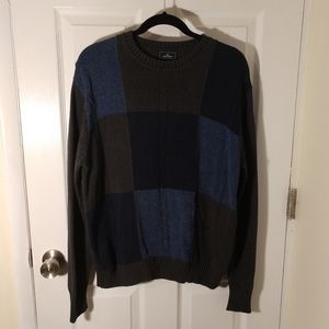 Docker's Sweater Blues & Gray - Size Medium